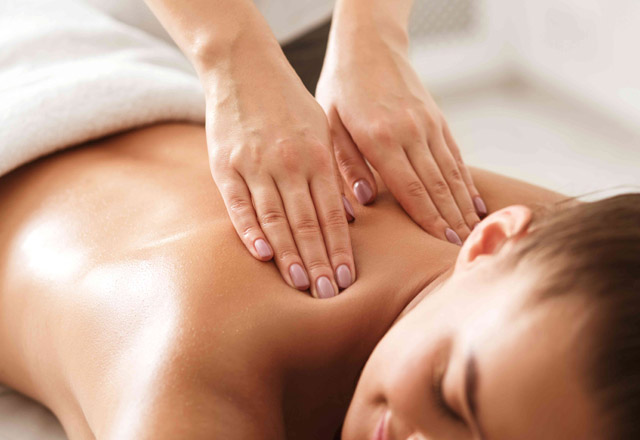Relaxing body massage